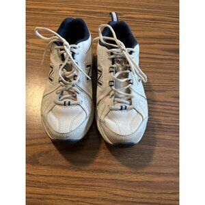 New Balance MX608WN5 white lace up sneakers size 8 4E